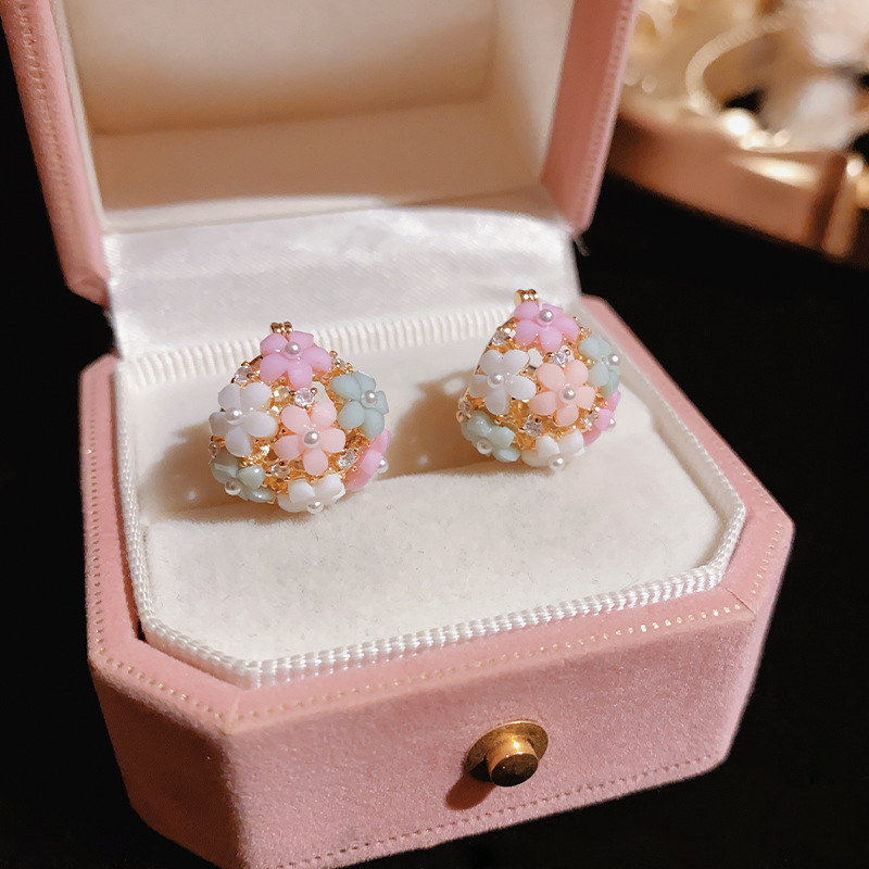 Anting-anting bunga kelopak be - Gardening Tools Girls ulasan dan harga